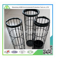 Manufacturers supply Industrial Dust collector cage filter bag with venturi / high temperature silicone bag cage